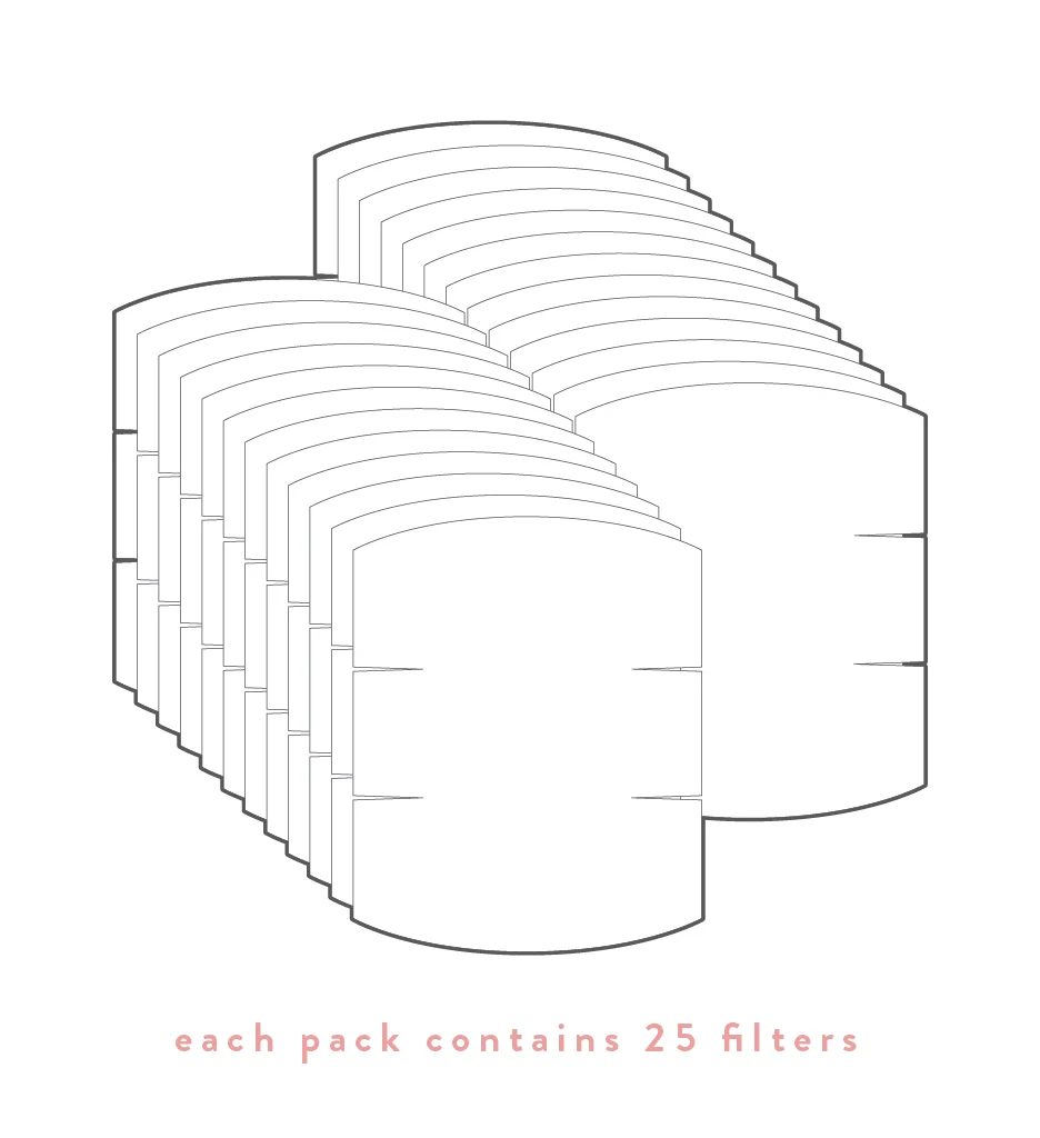25 Pleated Mask Filters - Image 13