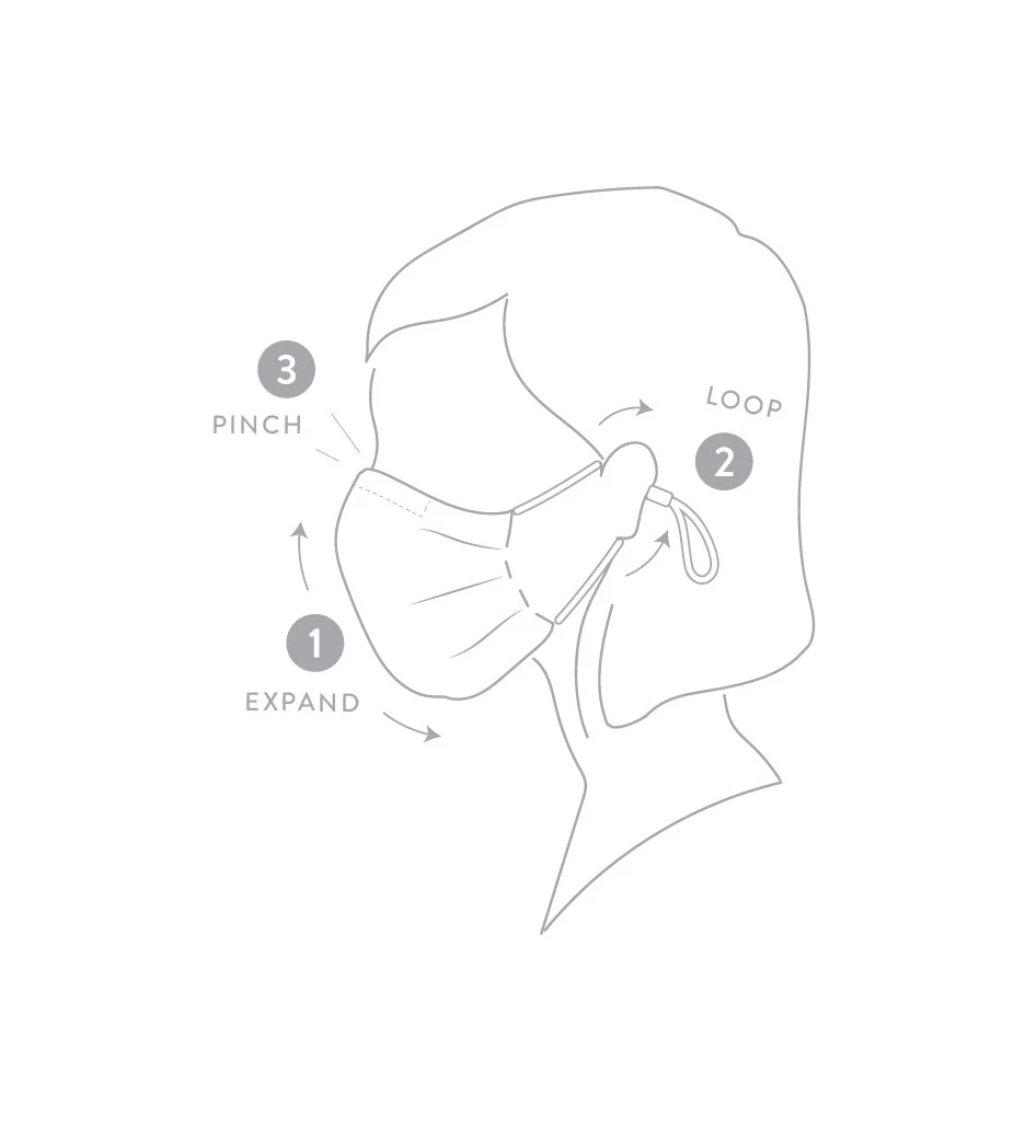 3 Universal Embroidered Masks - Image 23
