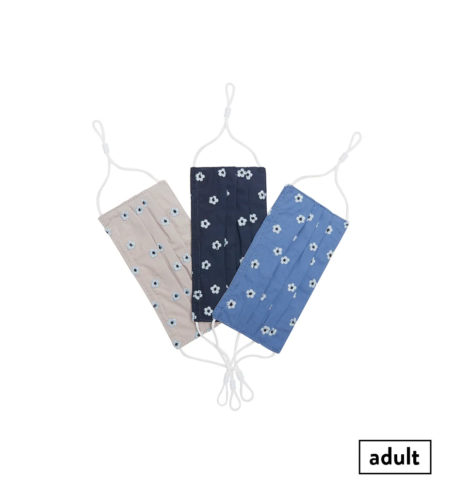 3 Universal Embroidered Masks - Image 27