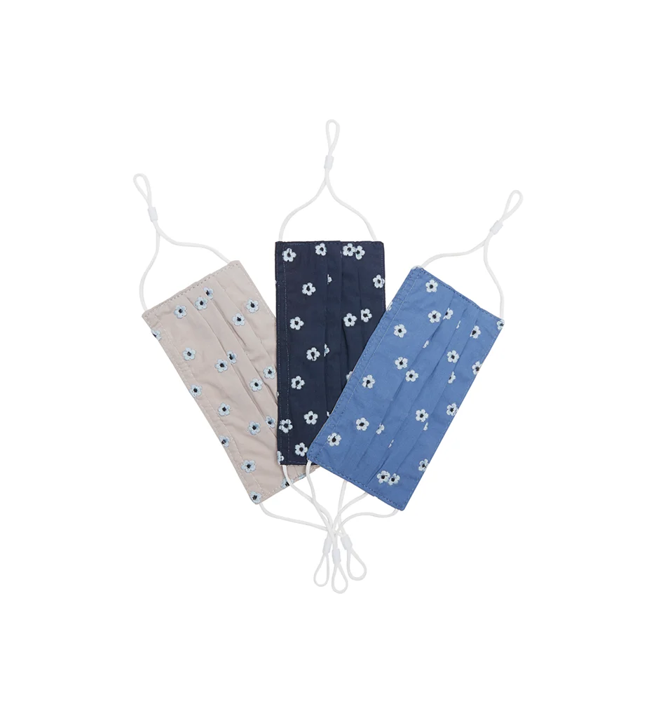 3 Universal Embroidered Masks - Image 29