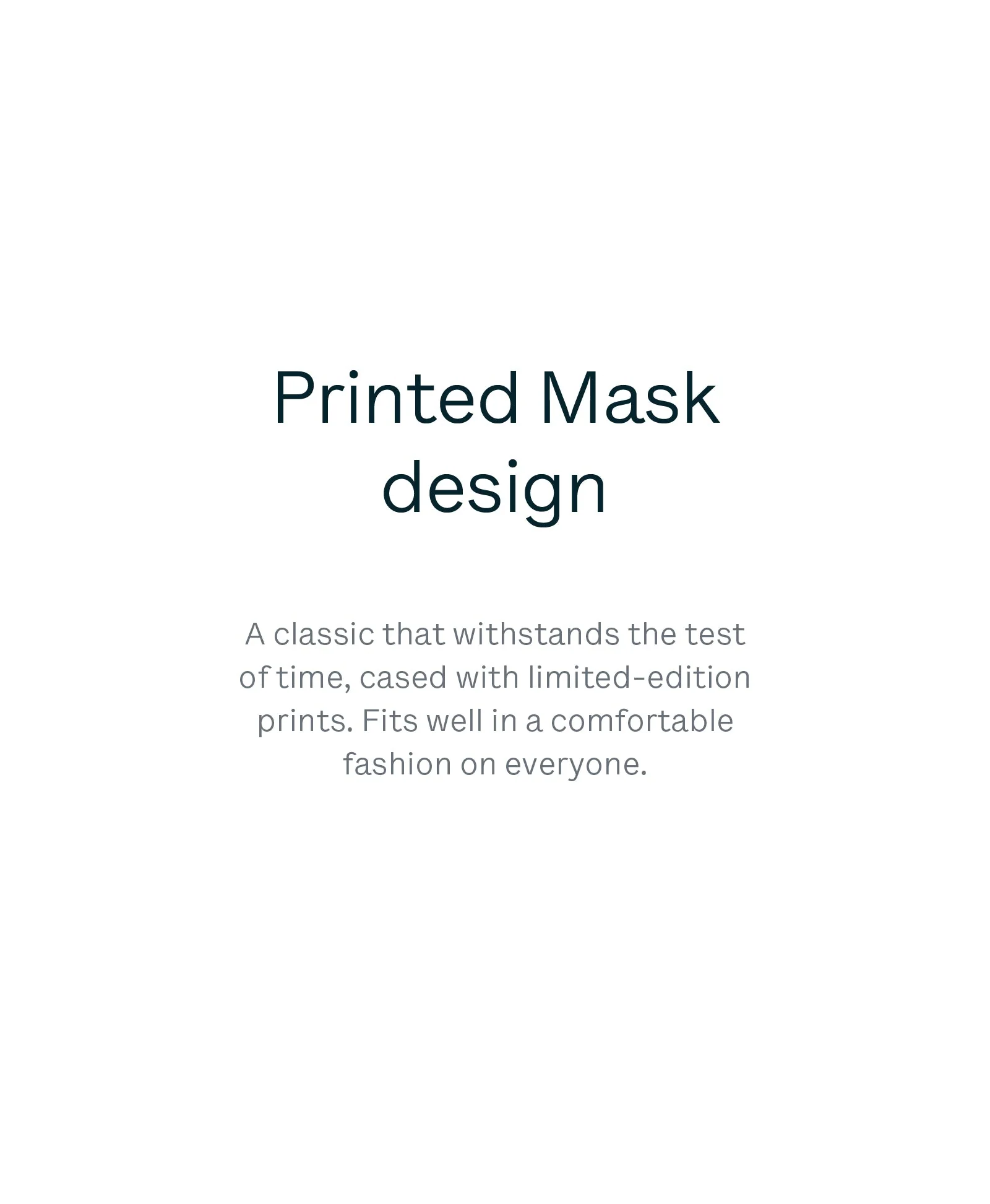 4 Universal Printed Masks - Image 3