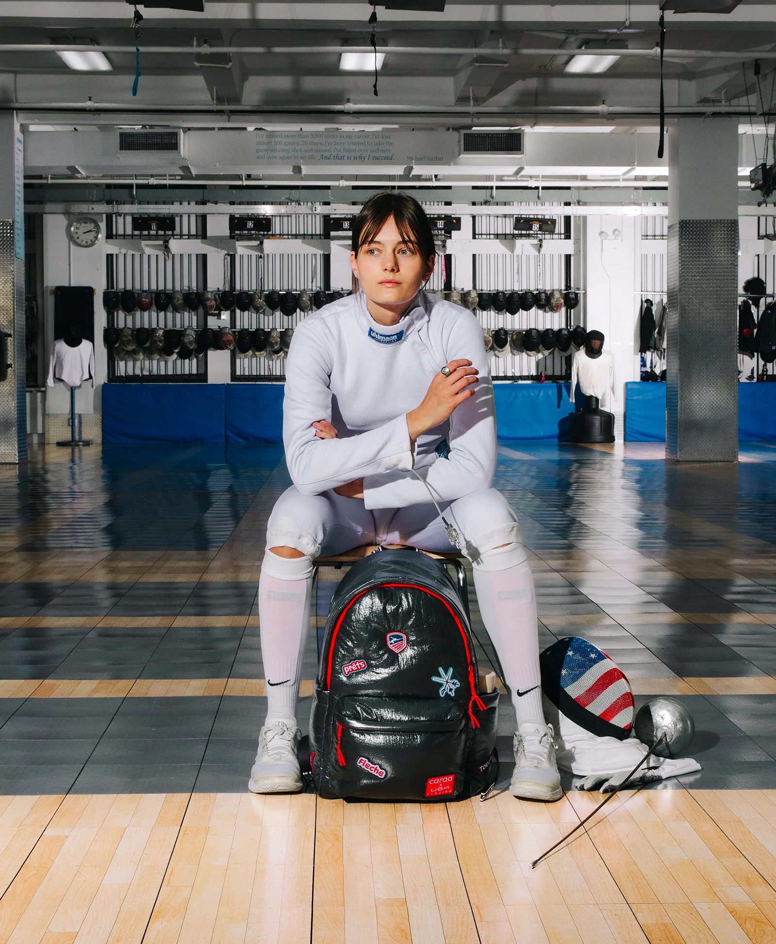 caraa x USA Fencing Collaboration Backpack - Image 8